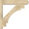 Ekena Millwork Merced Rough Sawn Craftsman Outlooker, Douglas Fir, 6"W x 26"D x 26"H OUT06X26X26MRC04RDF - alternate 4